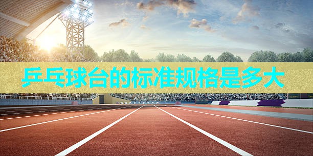 乒乓球台的标准规格是多大