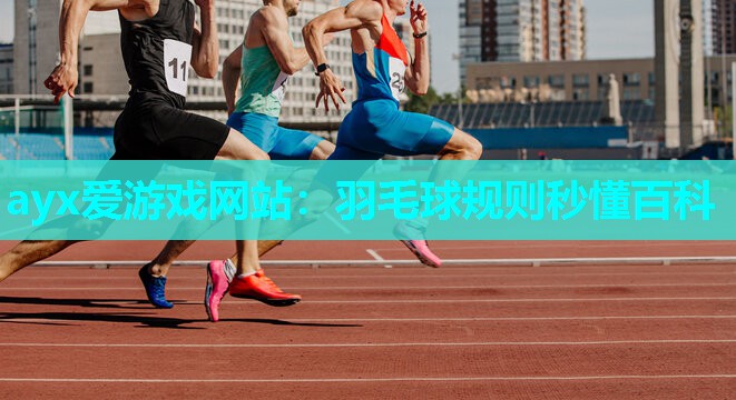 羽毛球规则秒懂百科