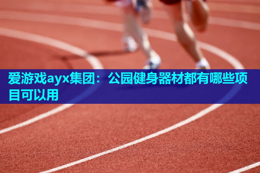 公园健身器材都有哪些项目可以用