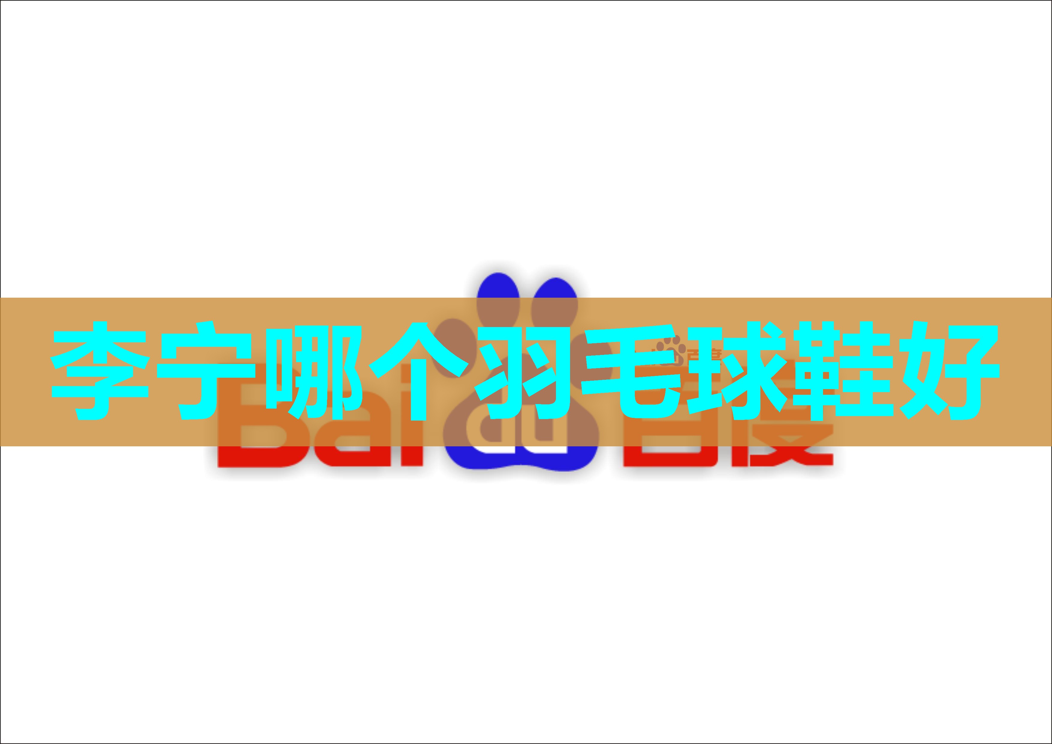 李宁哪个羽毛球鞋好