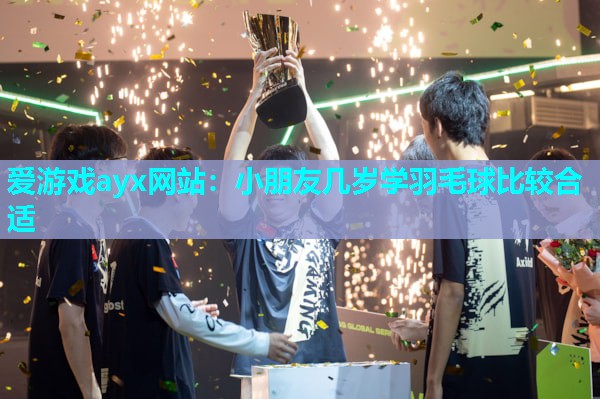小朋友几岁学羽毛球比较合适